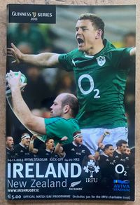 2013 Ireland v New Zealand - November International Programme