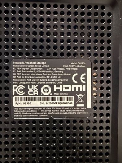 Ugreen Dh2300 2-bay Nas