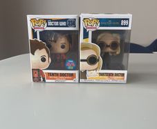 Dr Who Funko Pop x 2