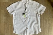 Boys linen mix short sleeve  shirt, 4-5 y