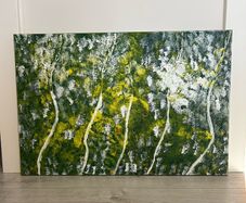 Original abstract landscape painting