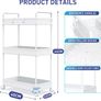 Brand New Ronlap Rolling Kitchen Cart with 3 levels, Image 2