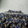 Handmade Navy Floral Summer Dress Medium Postage included Image 10
