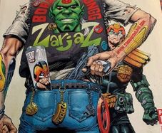 2000 AD Featuring Judge Dredd Progs 1753,1851, 1852, 1853, 1854,2219, 2227 mix progs running 28th Sept 2010 - 14 Apr 2021 -intermittent- IPC Magazines