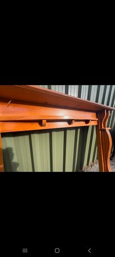 Wooden fire surround