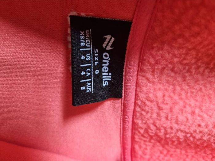 O'Neills Women's Pearl Half Zip Fleece Coral