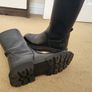 Benetton black girl boots 36 size Image 5
