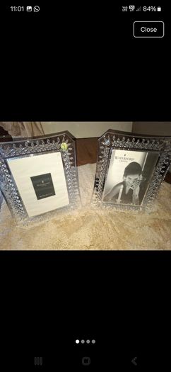 waterford crystal frames