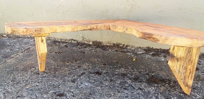 NEW Rustic Driftwood Corner Shelf Piece