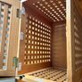 wooden laundry hamper Image 3