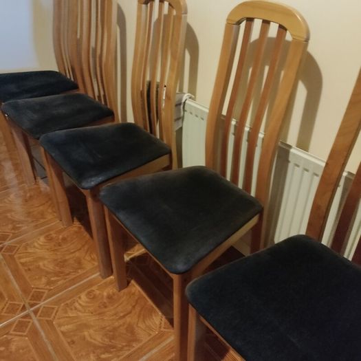 set of Danish dining chairs