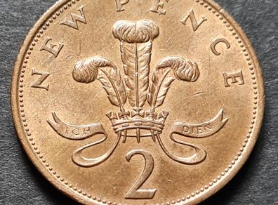 Decimal Two New Pence 2p  Uncirculated full lustre 1979