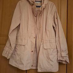 Calvin Klein pink raincoat large
