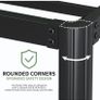 King Size Bed Frame 5ft With Rounded Corner Legs Image 7
