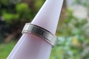 Ceramic man, gents ring
