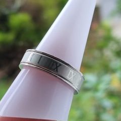 Ceramic man, gents ring