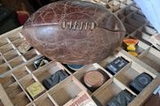 Vintage Leather Rugby Ball