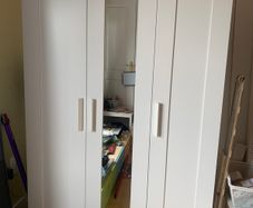 BRIMNES Wardrobe 3 doors