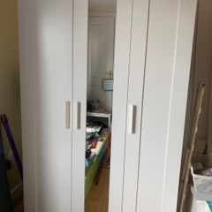 BRIMNES Wardrobe 3 doors