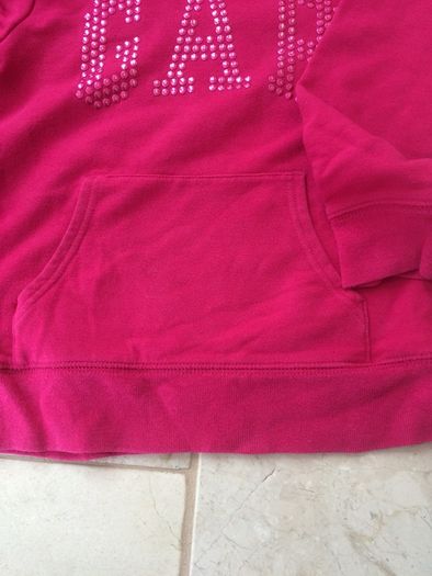 Cerise pink gap Hoodie age 4