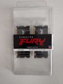Kingston Fury Impact PhP 32GB (2x16GB) 5600MT/S DDR5 CL40 SODIMM Notebook Gaming Memory Kit of 2