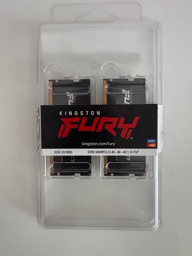 Kingston Fury Impact PhP 32GB (2x16GB) 5600MT/S DDR5 CL40 SODIMM Notebook Gaming Memory Kit of 2