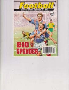 Football Picture Story Monthly #276 Big Spender Dc Thomson 1997