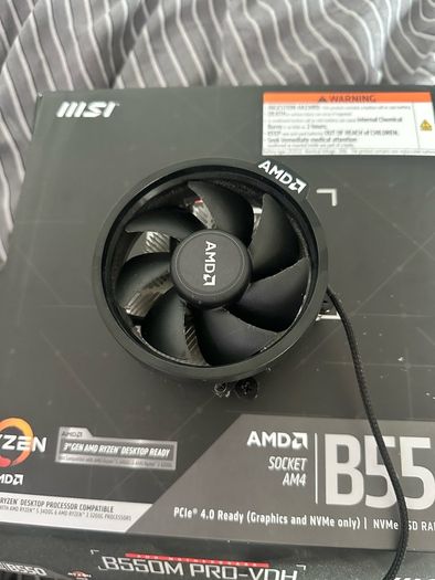 Msi B450m-a Pro Max(+amd Cooler)
