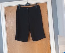 M&S Petite Black Shorts.  S.14. New. SALE