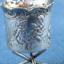 Miniature 19th century 800 silver chalice Image 7