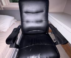 Black Leather Office Chair