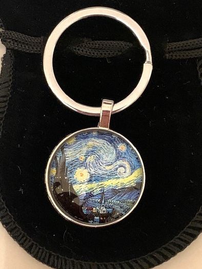 Van Gogh Keyring
