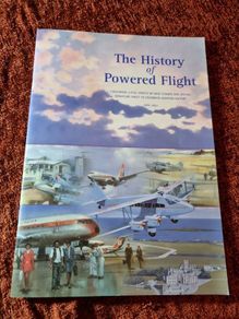 The History of Powered Flight stamp book