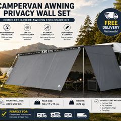 Campervan & Motorhome Awning Privacy  330 x 200 cm