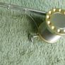 Vintage Fishing Rod & Reel Collectible Mini-Clock ,fresh battery, works fine Image 9