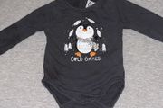 Penguin baby vest 3-6 months