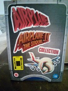 Airplane 1 & 2 Dvd Collection Leslie Nielsen Comedy