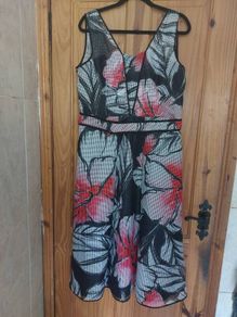 Luis Civit floral midi dress (free post)