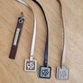 DKNY Leather Bag Tags x 4/ Used Image 6
