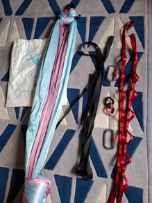 Prodigy aerial yoga frame and accessories