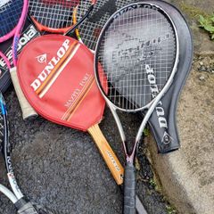 6 Long tennis rackets