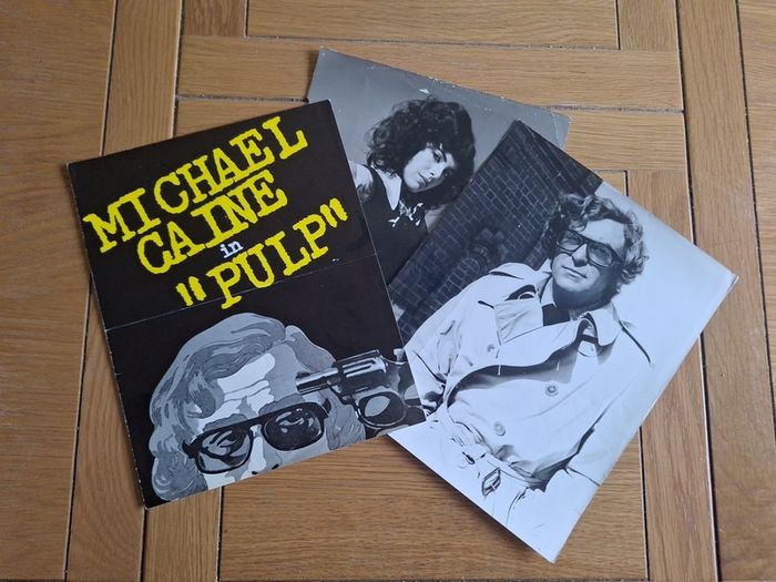 1972 PULP Press Kit Michael Caine