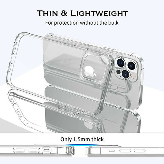Shockproof Clear Case Cover For iPhone 12 11 Pro X XS Max XR 6 7 8 Plus SE Mini