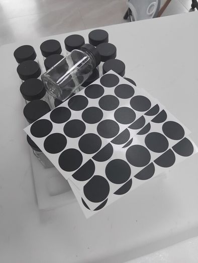 Spice Rack Jars