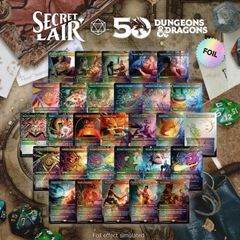 Dungeons and Dragons 50th Magic The Gathering