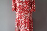 F&amp;F red &amp; white dress, Size 20