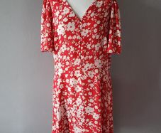 F&F red & white dress, Size 20