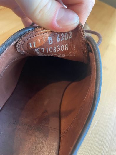 45B Allen Edmonds McAllister dress shoe