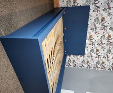 Ikea MALM King Size bed frame + four storage drawers