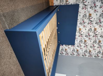 Ikea MALM King Size bed frame + four storage drawers